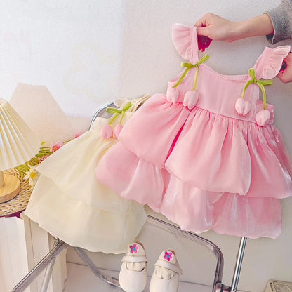Cute Multi-Layer Princess Dress for Girls