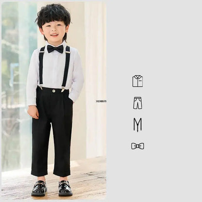 Children’s Summer Formal Clothing – Piano & Dance Performance Set