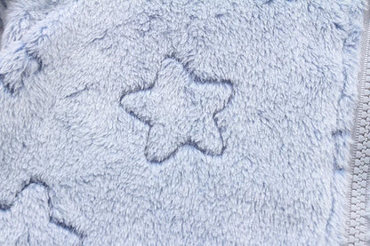 Soft Flannel Baby Romper – 0–12M Warmth