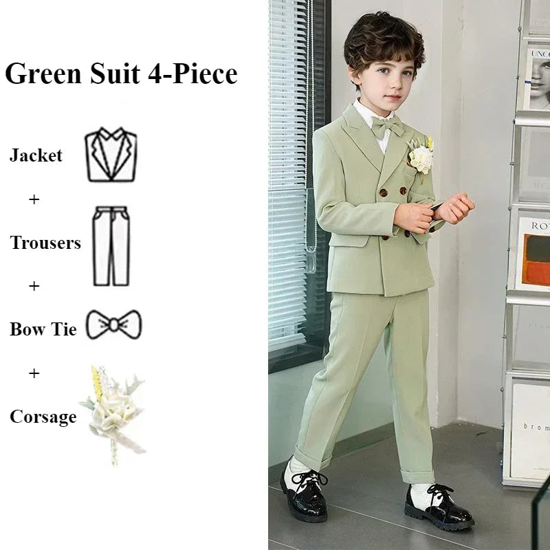 Boys’ Classic Formal Wear – Wedding, Birthday & Evening Outfit