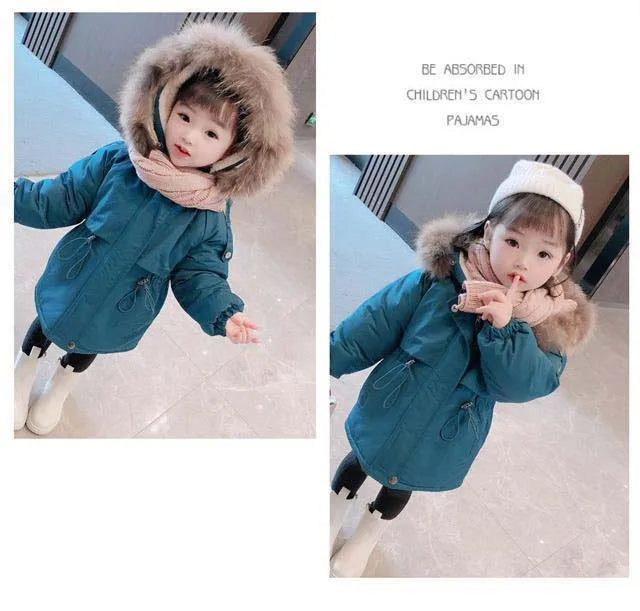 Children’s Thick Winter Jacket – Korean Fashion