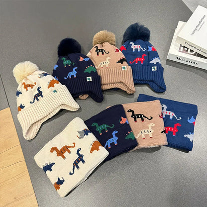 Children’s Winter 2-Piece Set – Dino Style