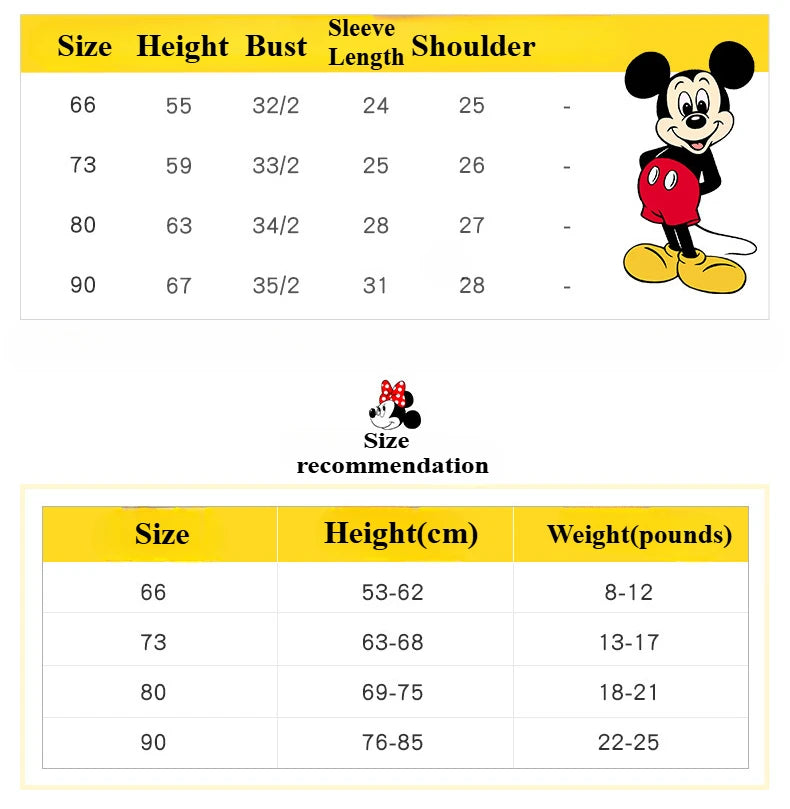 Winter Cotton Jumpsuit – Minnie Magic (0–1Y)