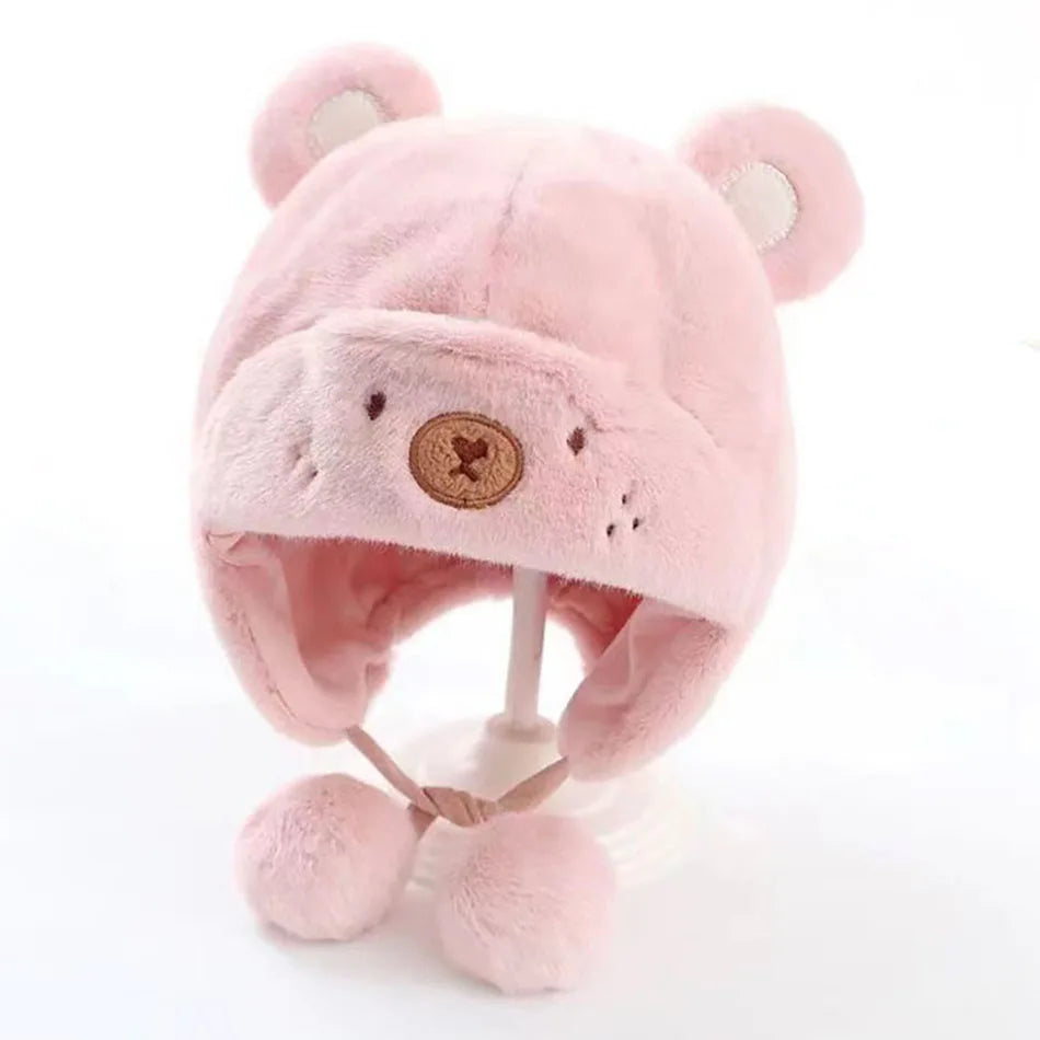Comfy Plush Hat for Babies – Cold Weather