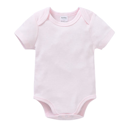 Short Sleeve Baby Bodysuit – Soft Cotton (0–24M)