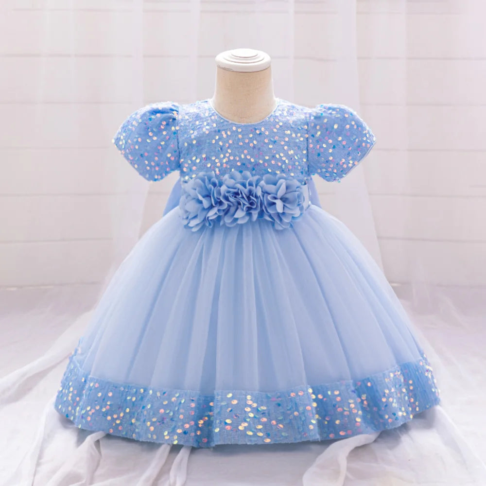 Infant Girl Special Occasion Dress – Baptism & Christmas