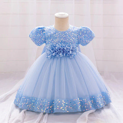 Infant Girl Special Occasion Dress – Baptism & Christmas