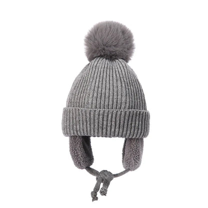 Cozy Wool Knit Hat – Baby & Kids Winter Wear