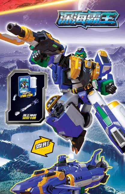 Transforming Cardbot Robot – Car-to-Robot Action Figure for Kids