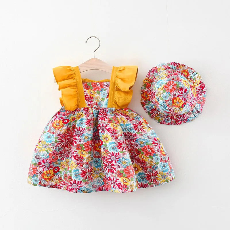 Toddler Girls’ Summer Princess 2Pcs Set
