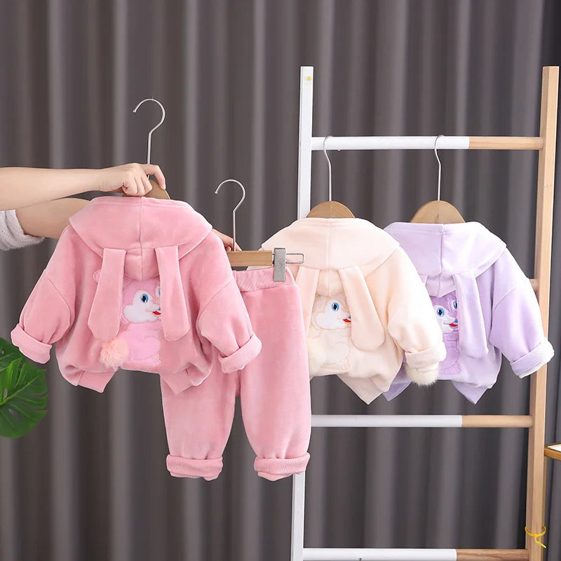 Baby Winter Clothing Set – Hoodie & Pants