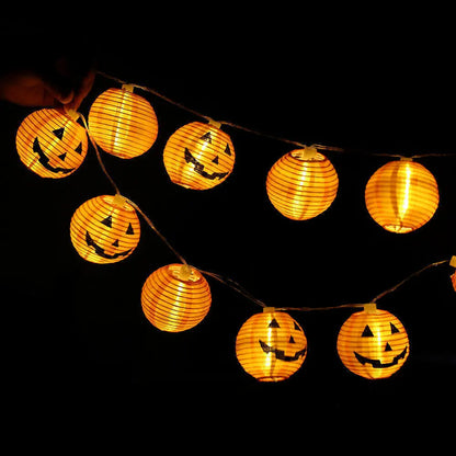 Halloween Pumpkin Lights – LED String for Garden & Party Decor