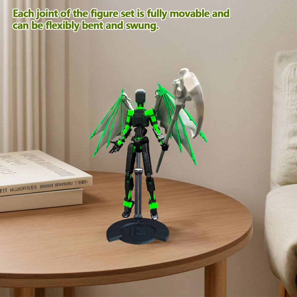 Desk Toy & Gift – 3D Multi-Jointed Action Figure for Him