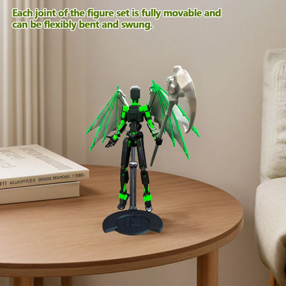 Desk Toy & Gift – 3D Multi-Jointed Action Figure for Him