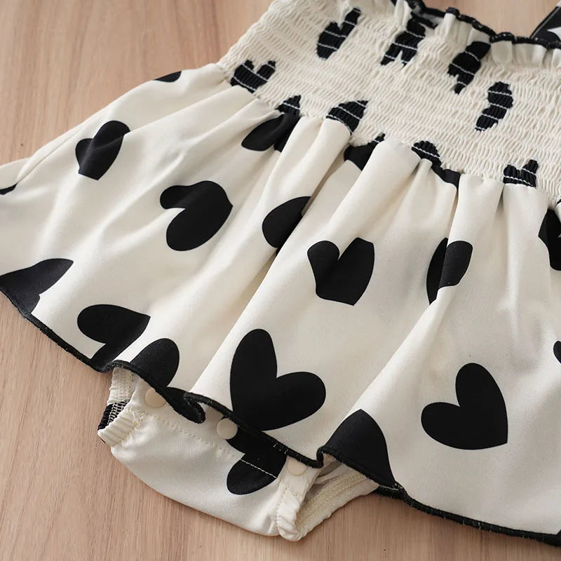 Baby Girl Sleeveless Summer Outfit 0–12M