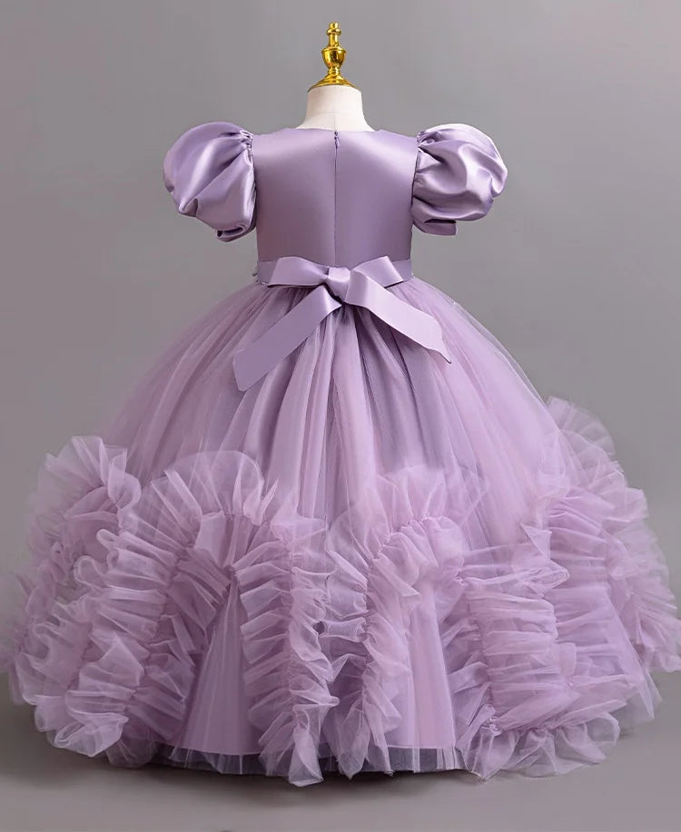 Beautiful Embroidered Dress for Girls 4–12 Years