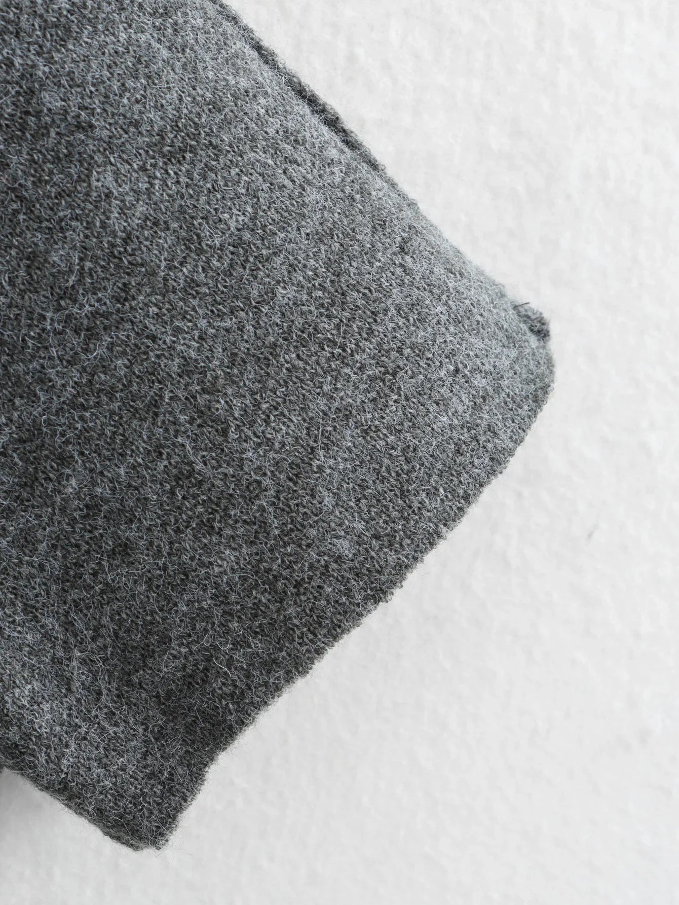 Autumn Chic: Knit Scarf Jacket for Women