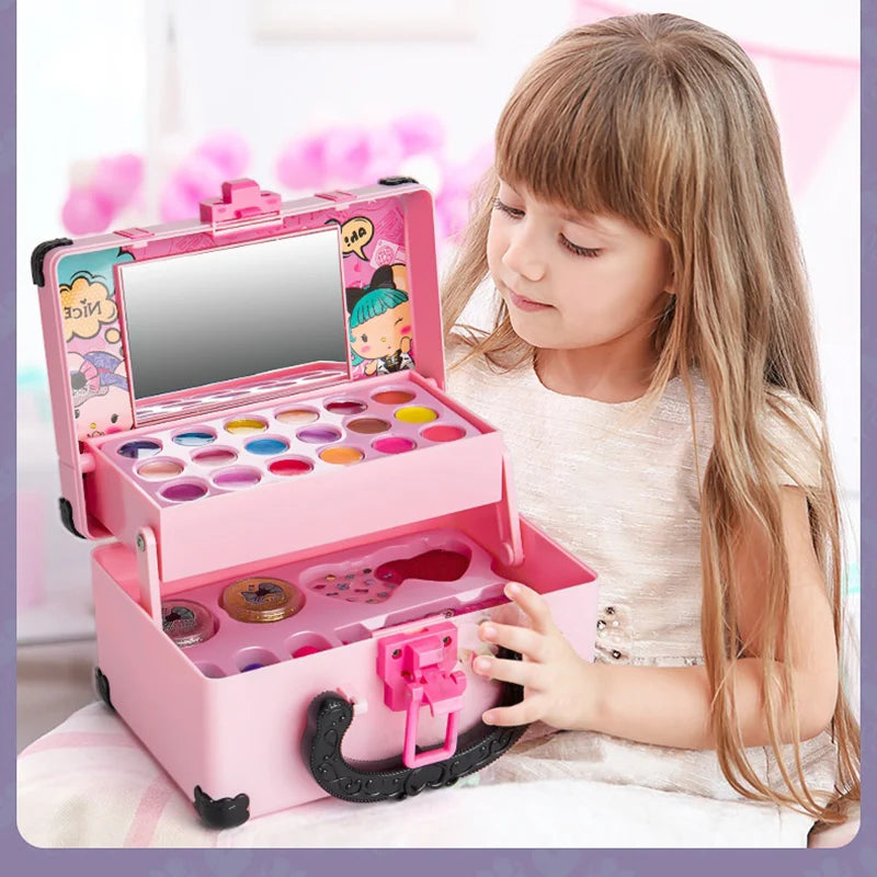 Children’s Makeup Play Set – Princess Pretend Toy Kit for Girls