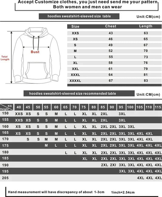 Hot Movie Print Hoodie – Fashion Casual Sweatshirt for Men & Women