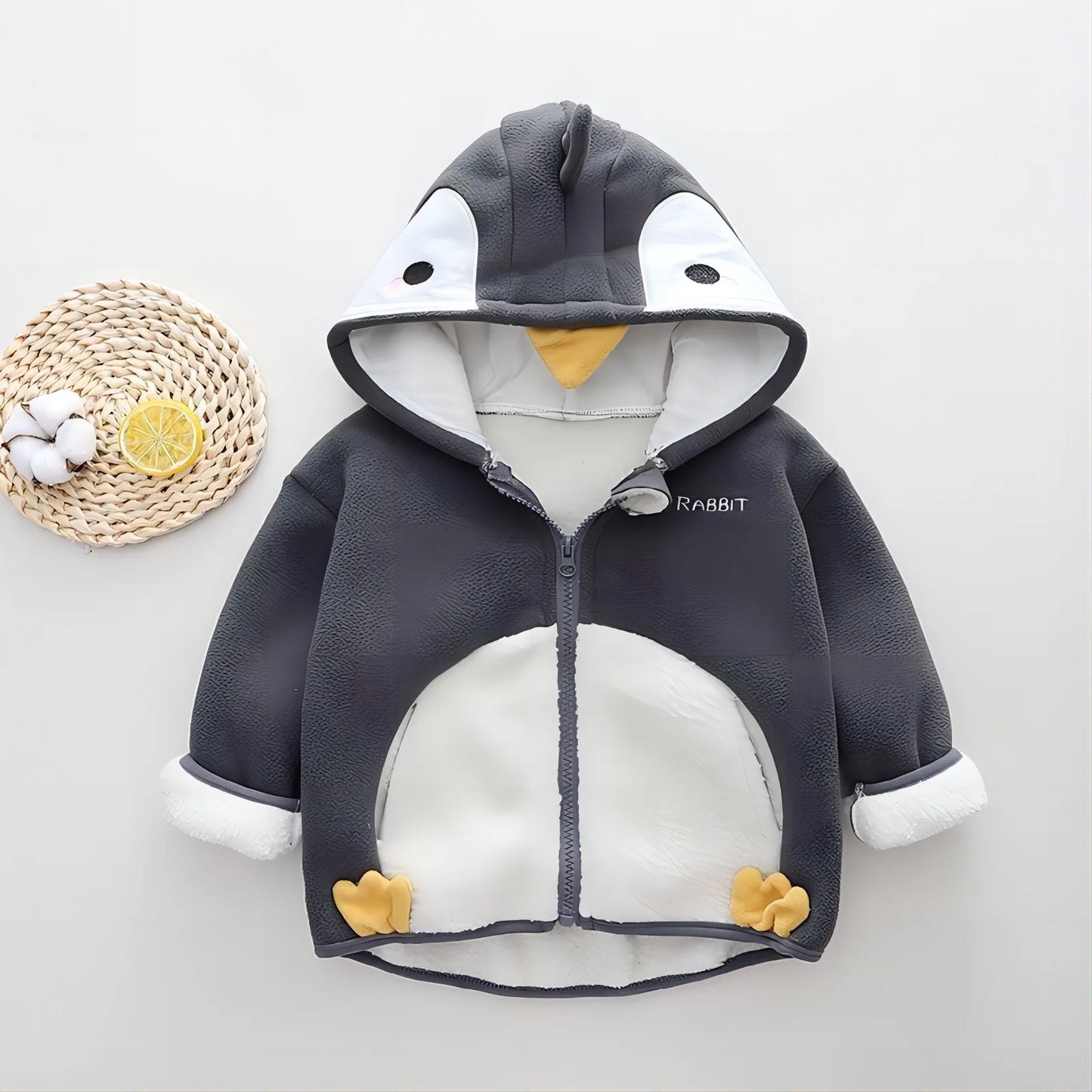 Kids Cartoon Hoodie – Autumn/Winter Wear