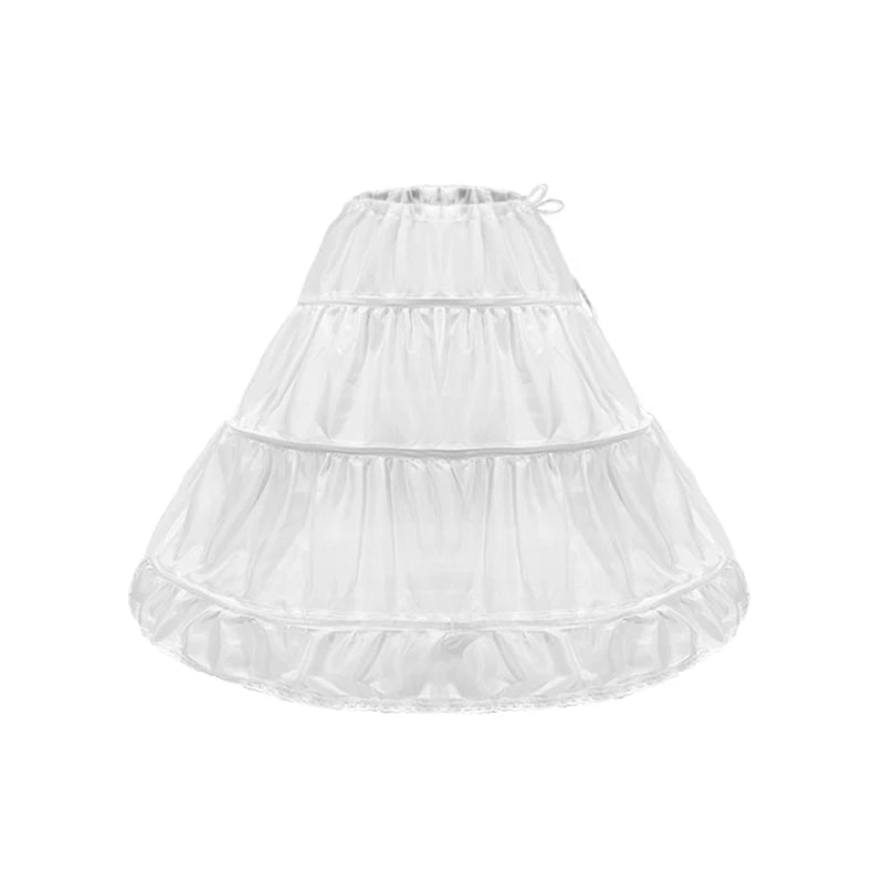 Girls Evening Dress – Lace Embroidered Party Gownn