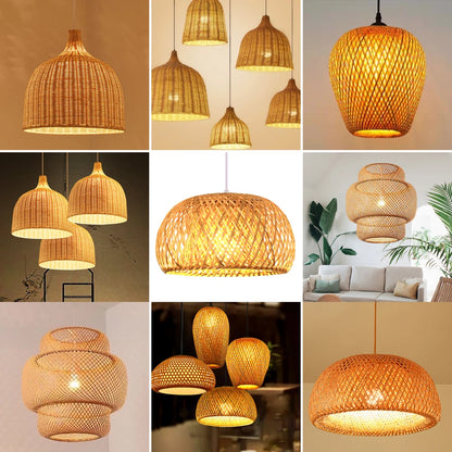 Elegant Weaving Hanging Lighting for Home & Restaurant