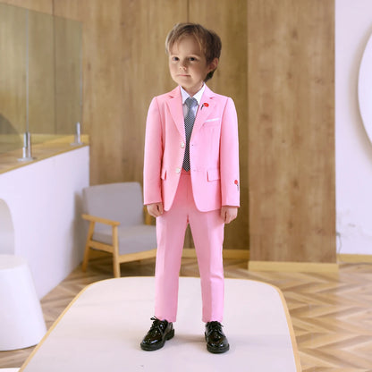 Little Boys’ Handsome Outfit – 3-Piece Suit for Weddings & Parties