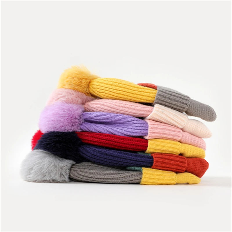 Warm Knit Bear Hat – Baby & Toddler Cap