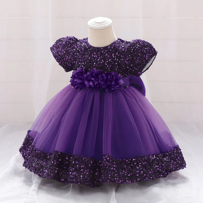 Infant Girl Special Occasion Dress – Baptism & Christmas