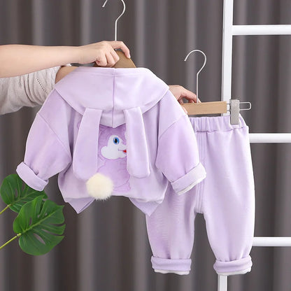 Baby Winter Clothing Set – Hoodie & Pants