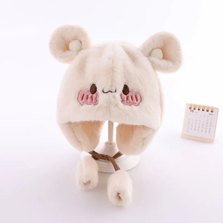 Comfy Plush Hat for Babies – Cold Weather