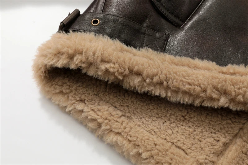 Warm & Chic: Women’s Thickened Brown Winter Jacket