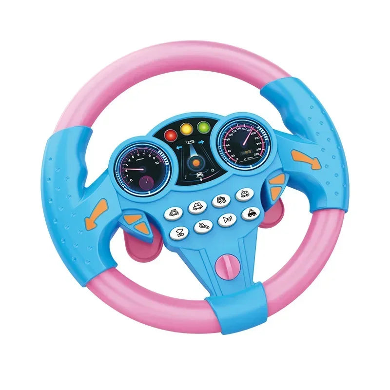 Infant Simulation Steering Wheel Toy – Interactive Early Education for Kids