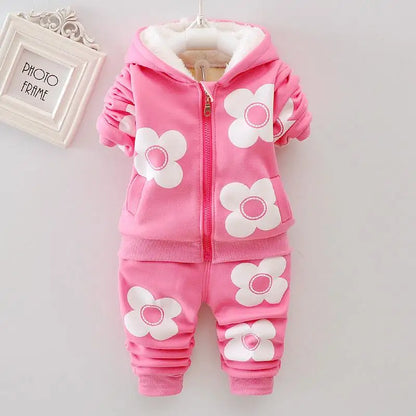 Cozy Baby Girl Suit – Autumn/Winter Wear