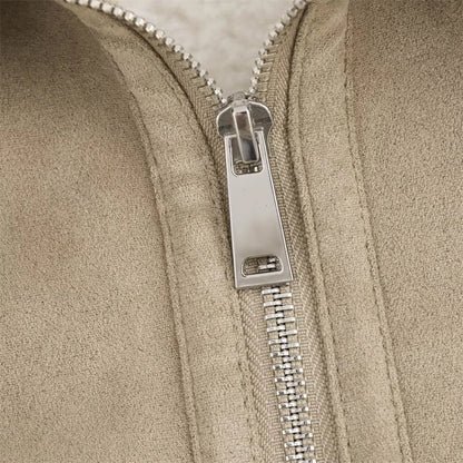 Autumn Chic: Double-Sided French Design Jacket