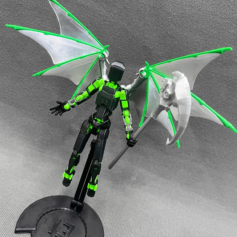 Desk Toy & Gift – 3D Multi-Jointed Action Figure for Him