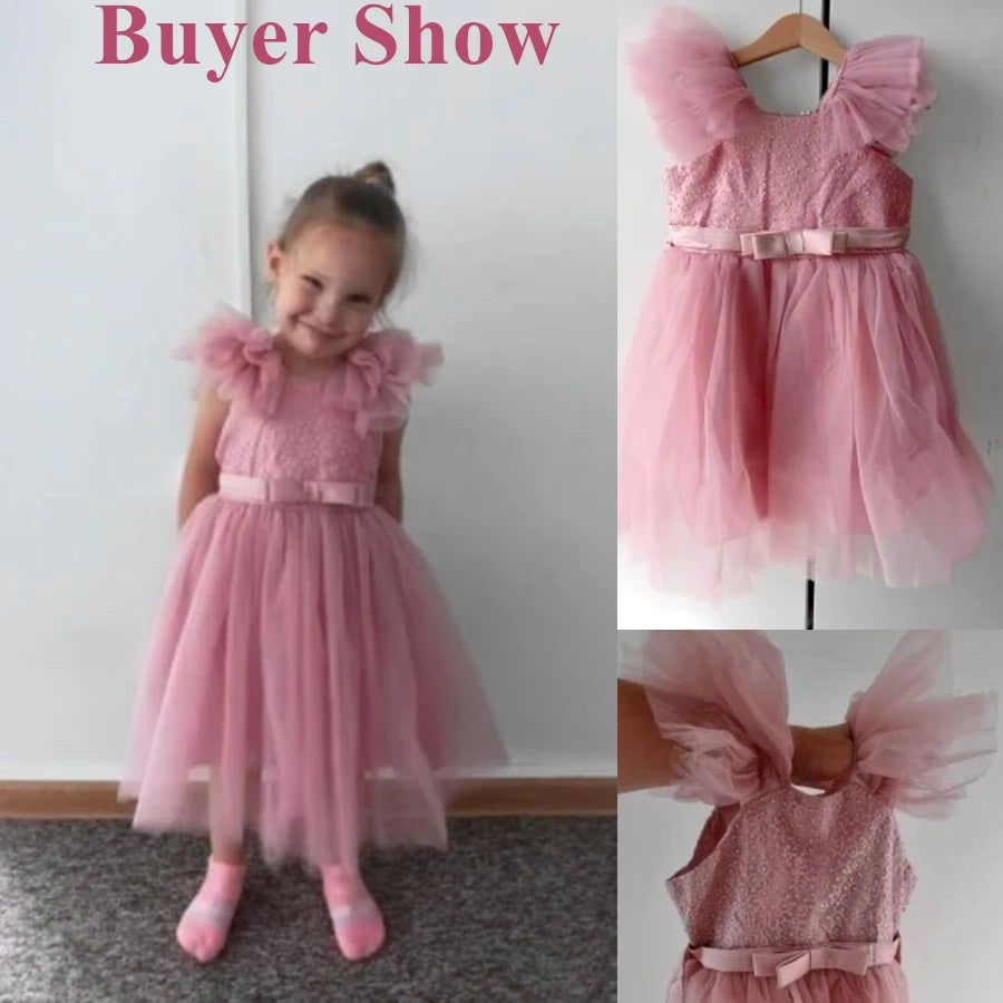 Kids Wedding Gown – Princess Lace Dress