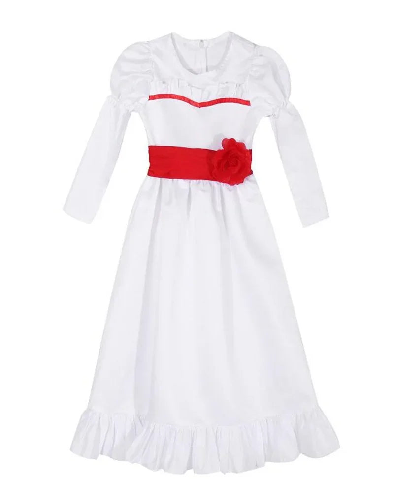 Evil Doll Cosplay Outfit – Annabelle / Chucky Bride Scary Halloween Costume
