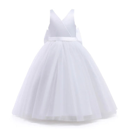 Elegant Girls Long Prom & Party Dress (5–14Y)