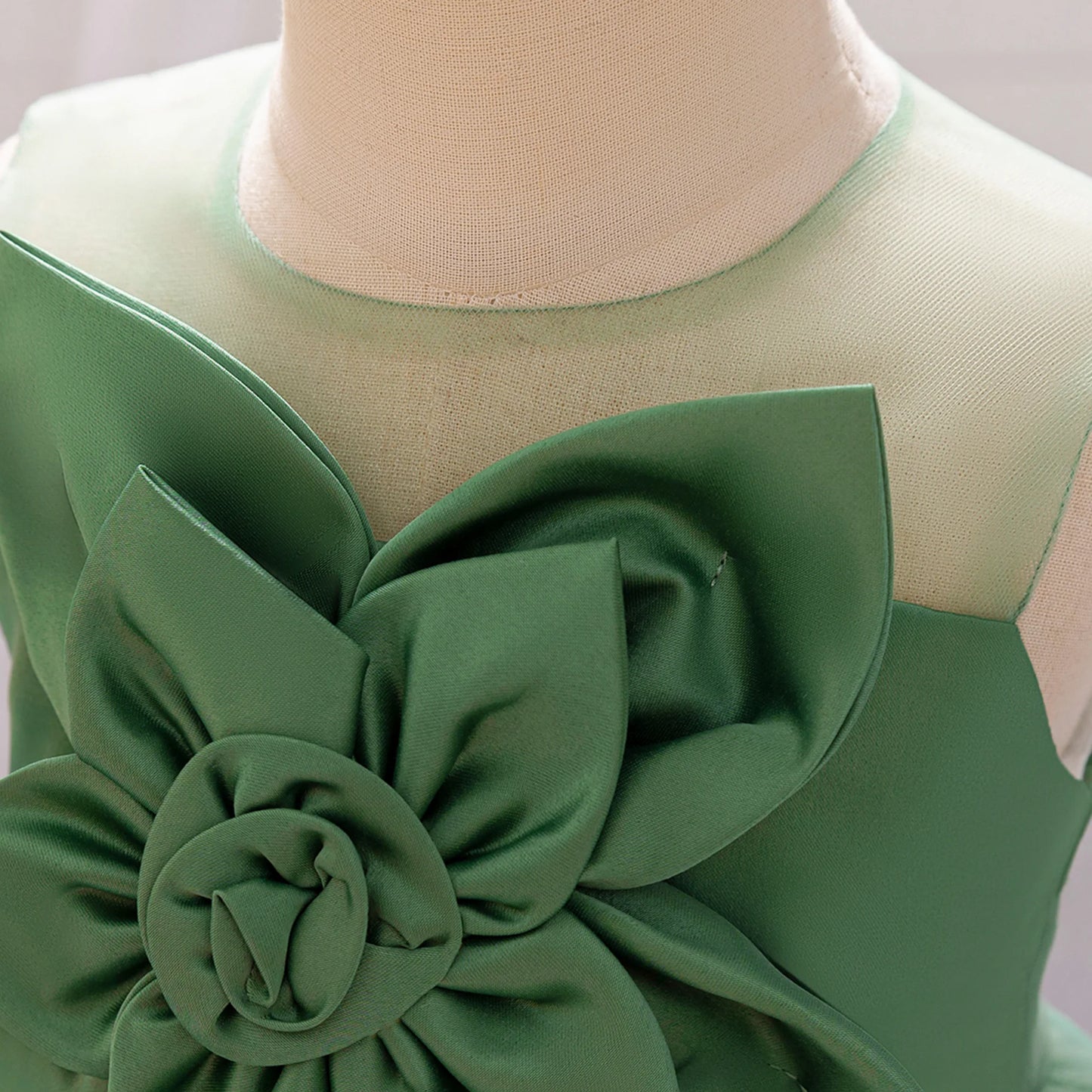 1st Birthday Fluffy Princess Dress for Girls