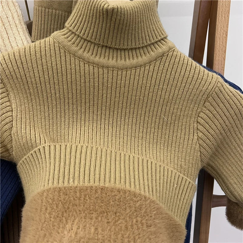 Warm Plus Velvet Pullover – Baby & Kids High