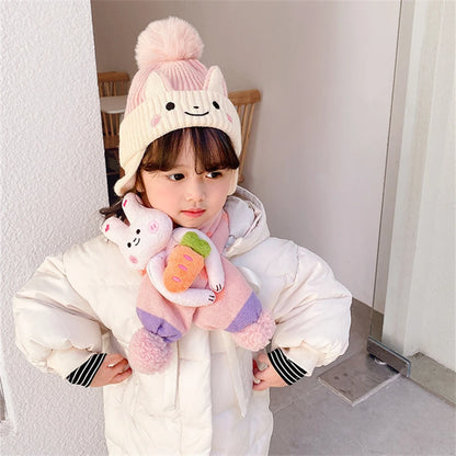 Warm Knit Bear Hat – Baby & Toddler Cap