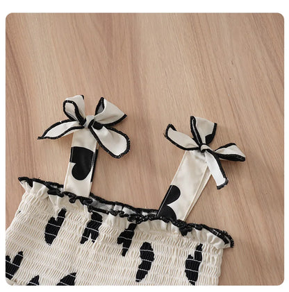 Baby Girl Sleeveless Summer Outfit 0–12M