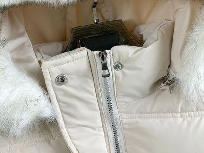 Girls’ Hooded Winter Jacket – Long Style, Warm & Fashionable