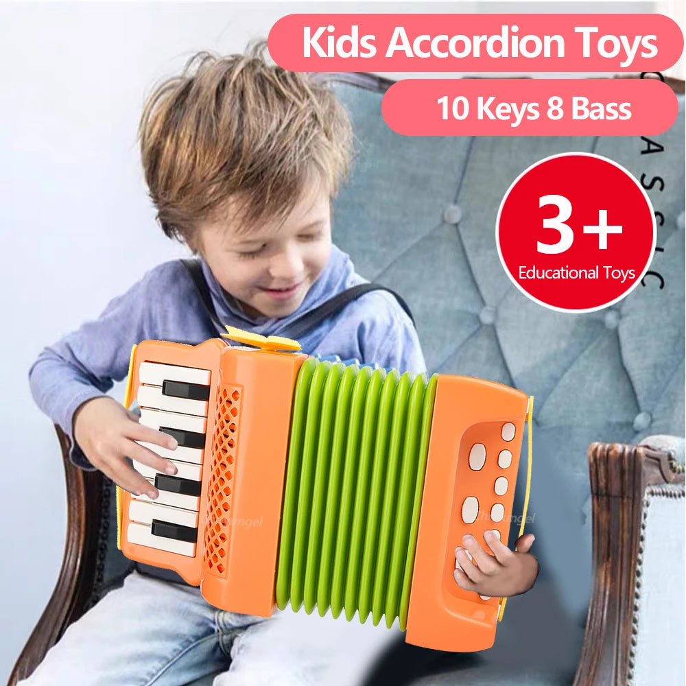 Kids Accordion – Musical Instrument Toy for Indoor & Outdoor Play!