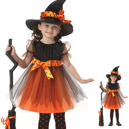 Enchanting Witch & Vampire Costume for Kids – Magic Awaits!