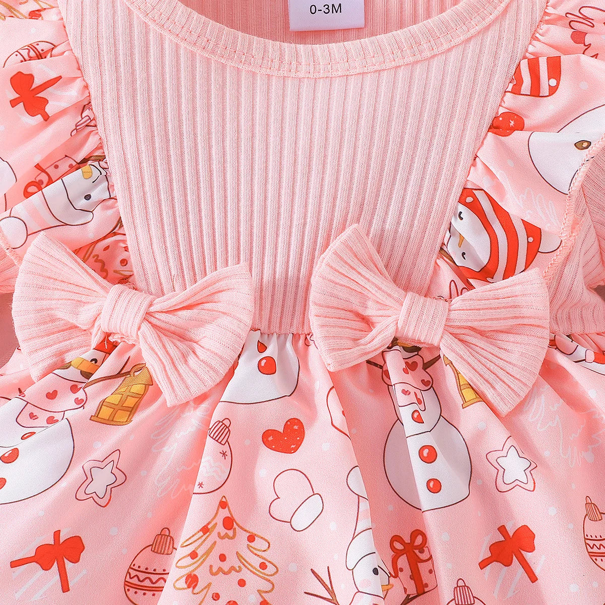 Cute Baby Girl Christmas Party Dress for Infants