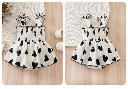 Baby Girl Sleeveless Summer Outfit 0–12M