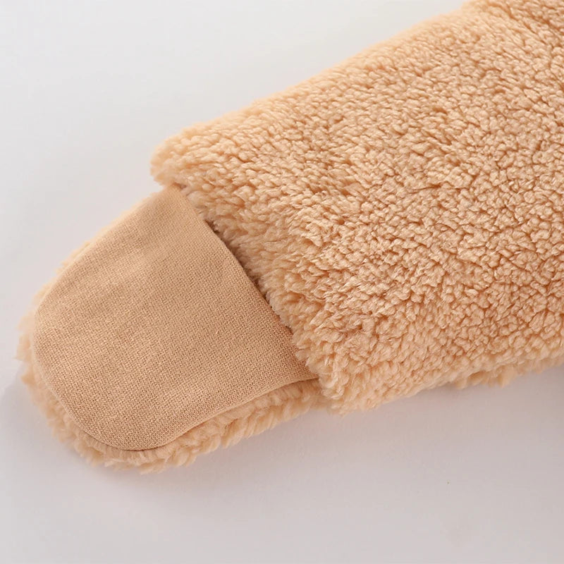 Newborn Winter Romper – Warm & Hooded Jumpsuit