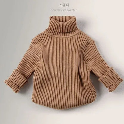 Kids’ Casual Loose Pullover Sweater – Autumn/Winter